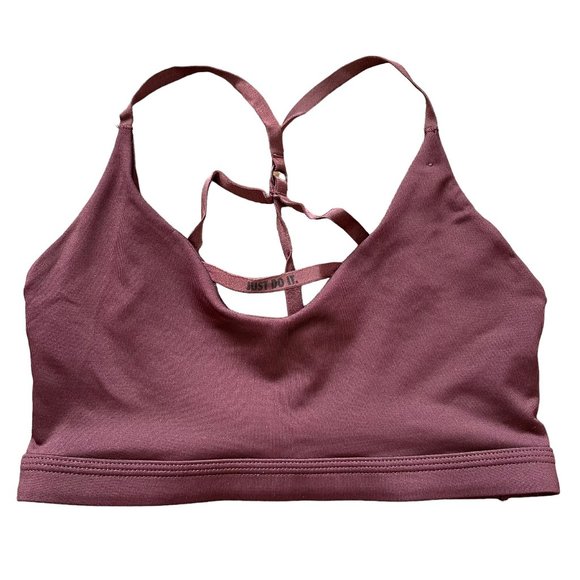 Nike Other - Nike Dri-Fit Women's Maroon Red Burgundy Strappy Back Sports Bra Size Medium